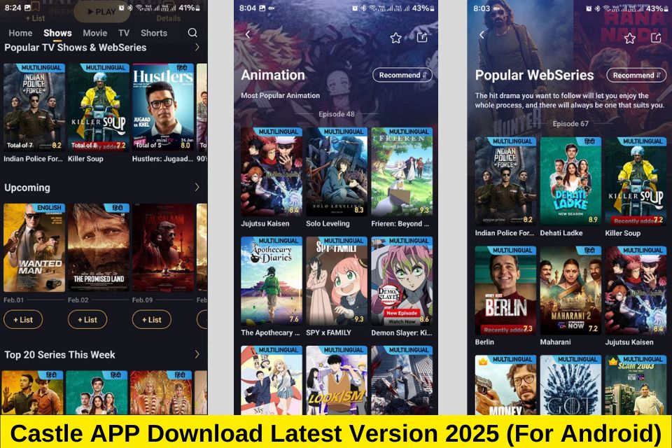 Castle APP Download apk Latest Version For Android (2025) Castle APP Download apk Latest Version For Android (2025)